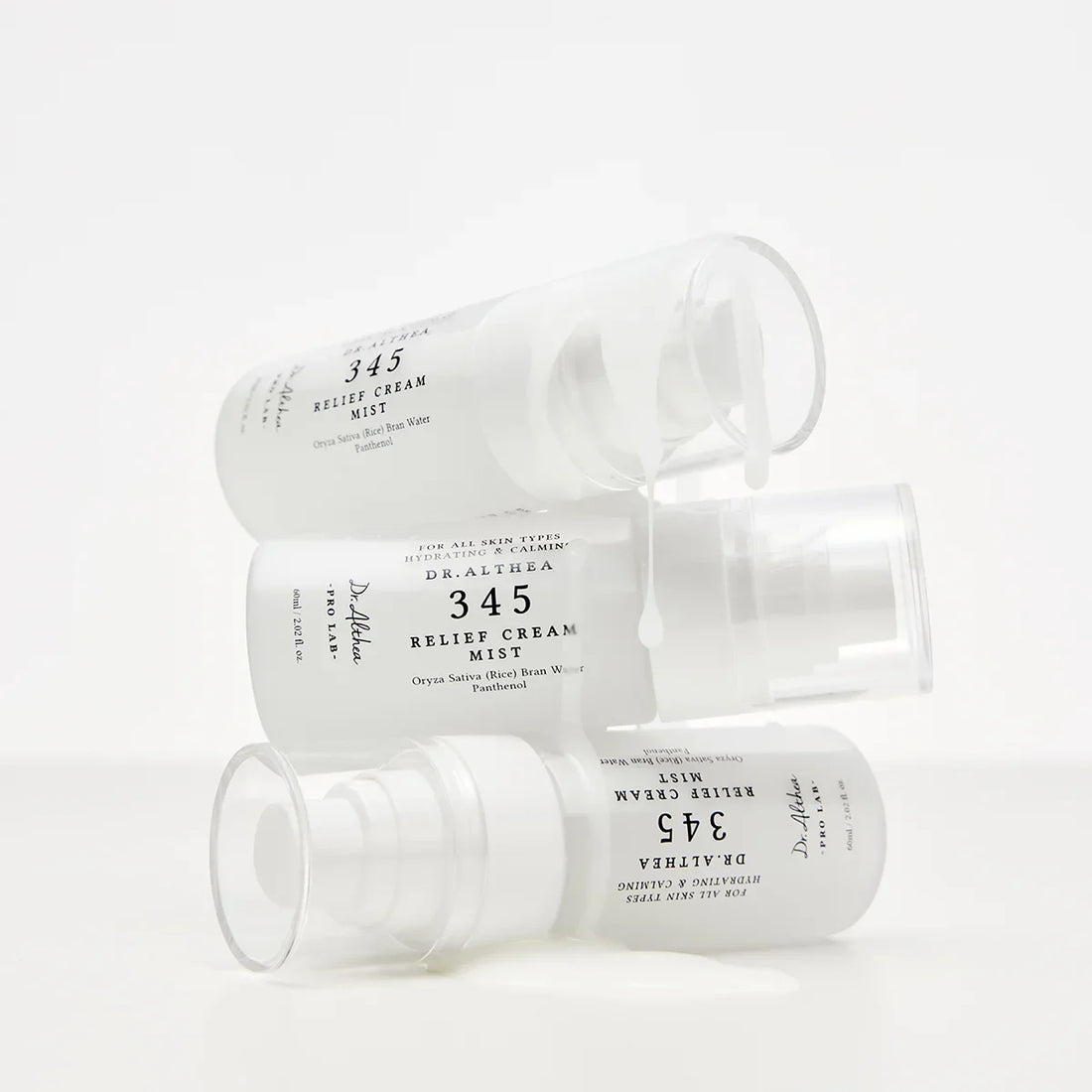 345 Relief Cream Mist - 3 pzas (Spray Hidratante)