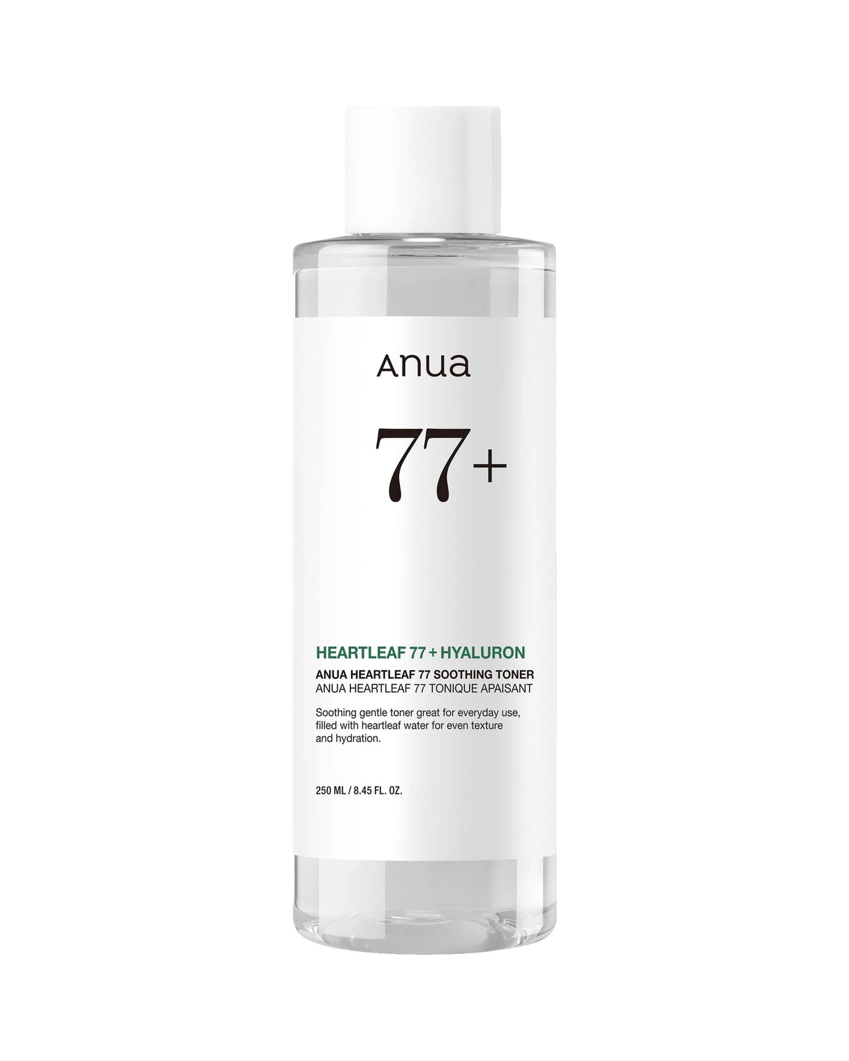 Anua · Heartleaf 77% Soothing Toner · 250 ml