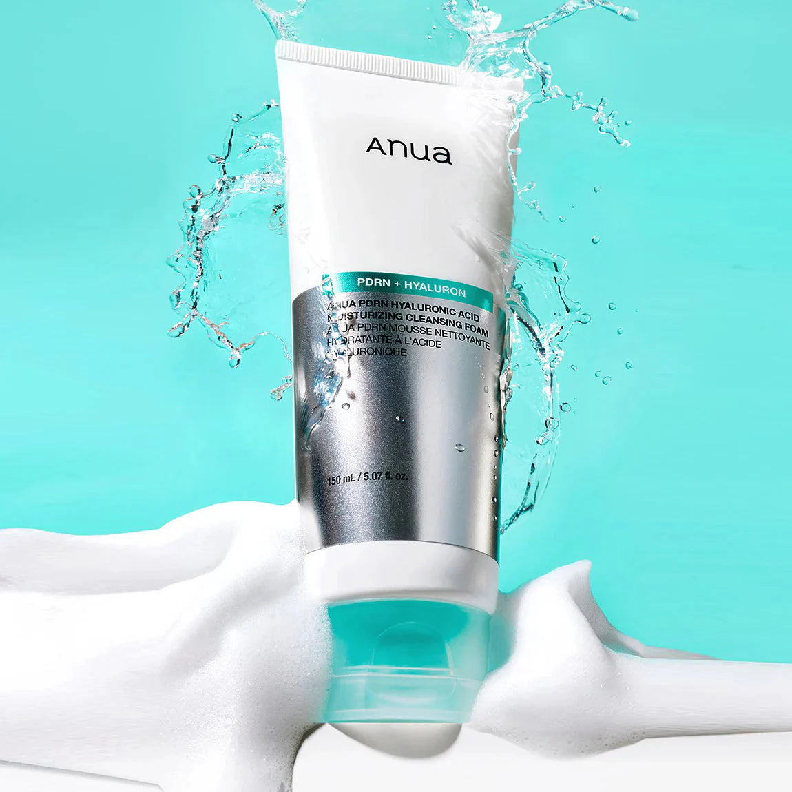 PDRN Hyaluronic Acid Moisturizing Cleansing Foam (Limpiador Facial Hidratante)