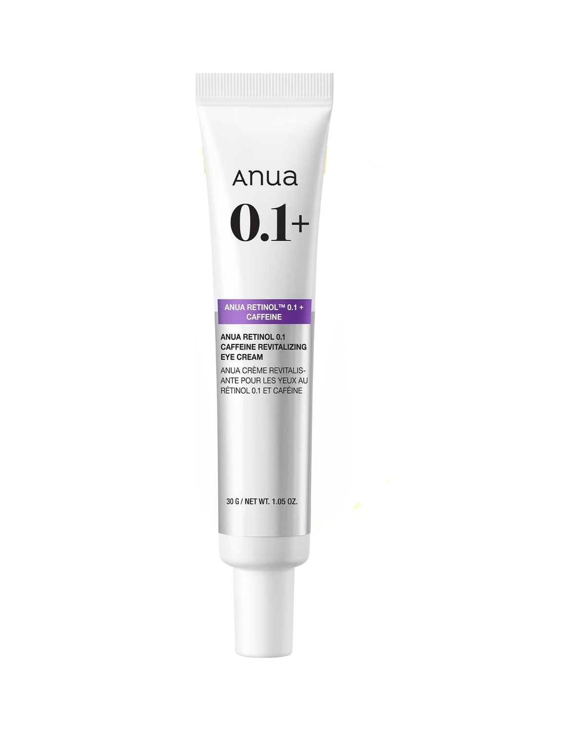 Anua · Retinol 0.1 Caffeine Revitalizing Eye Cream · 30 g