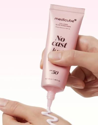 Glow Collagen Sunscreen SPF 50+ PA++++ (Protector Solar Luminoso)