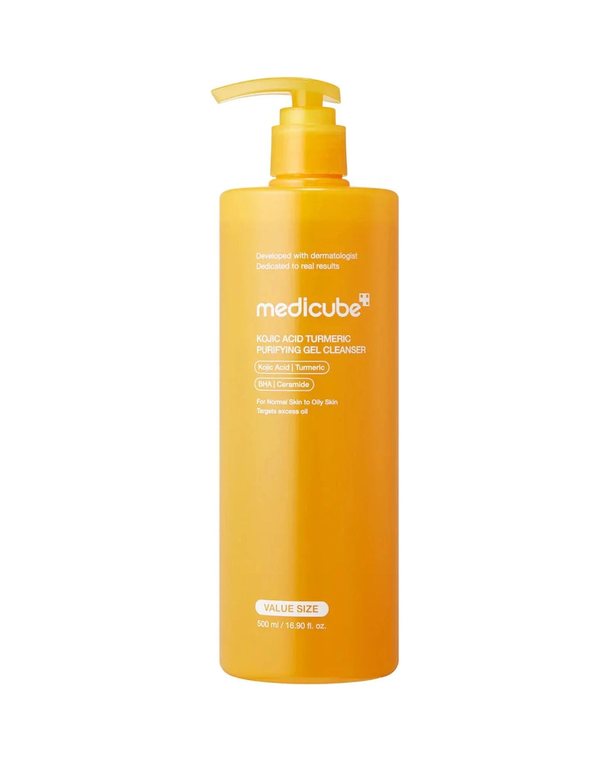 Medicube · Kojic Acid Turmeric Gel To Foam Cleanser · 500 ml
