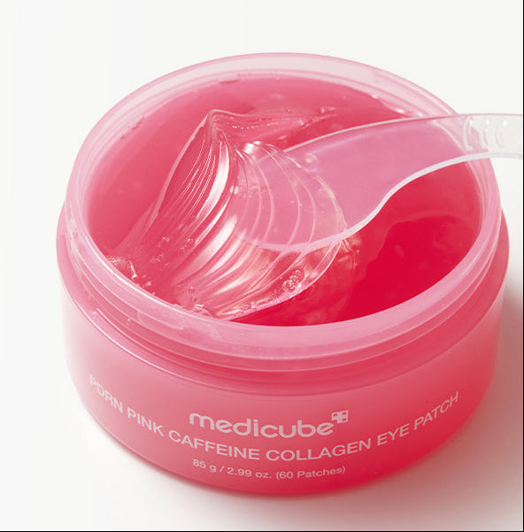 PDRN Pink Caffeine Collagen Eye Patch (Parches de Ojos Descongestionantes)