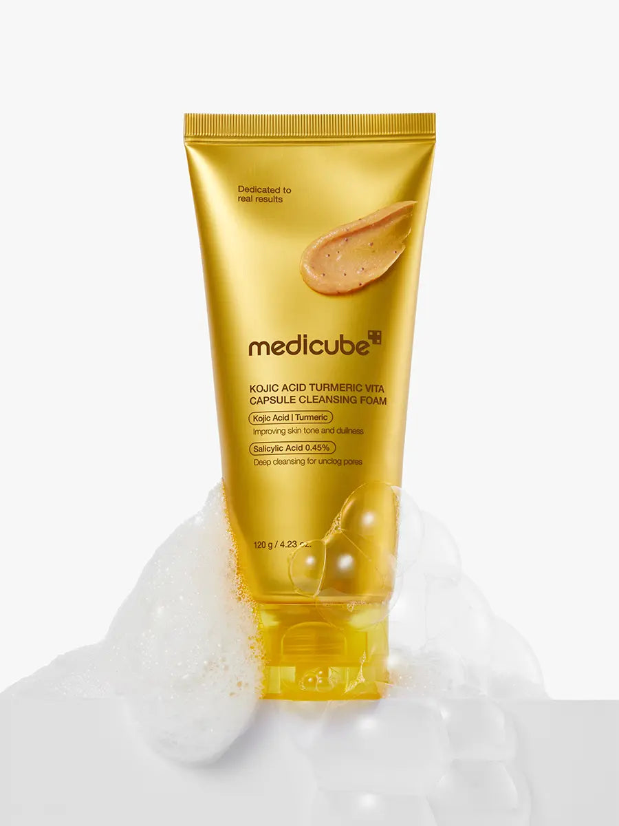 Kojic Acid Turmeric Vita Capsule Cleansing Foam (Espuma Limpiadora Iluminadora)
