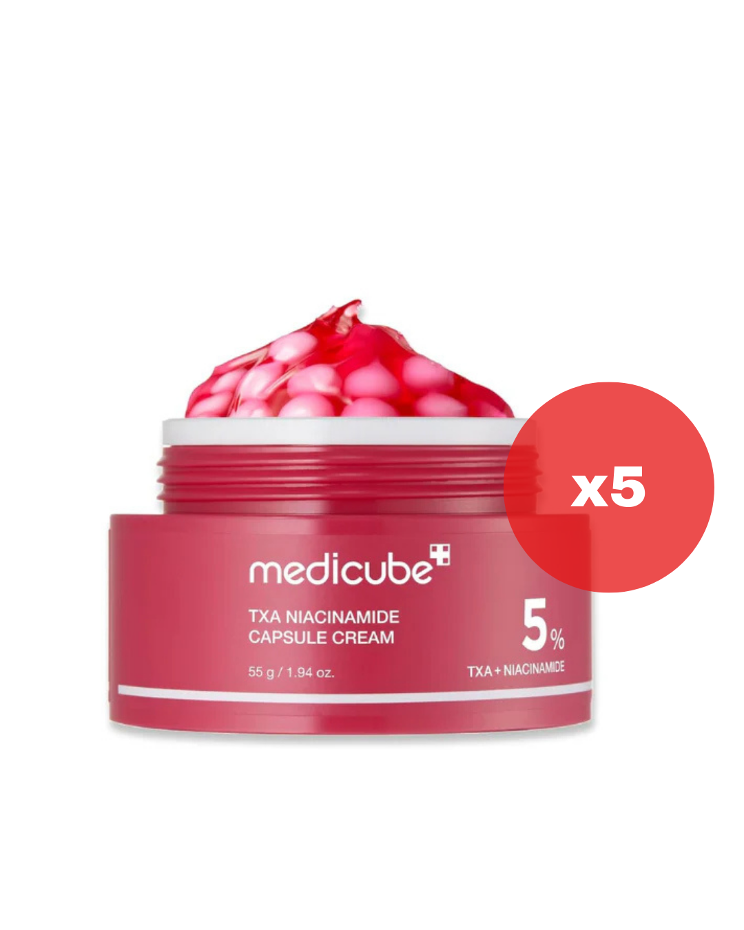 TXA Niacinamide Capsule Cream - 5 pzas (Crema Hidratante Anti-Manchas)