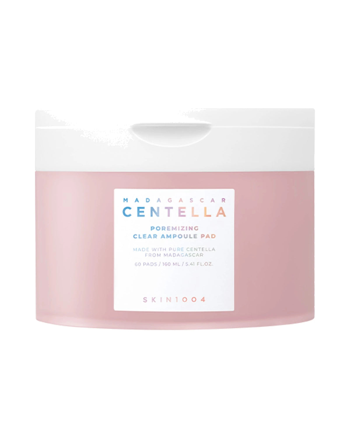 Skin1004 · Madagascar Centella Poremizing Clear Ampoule Pad · 160 ml / 70 pads