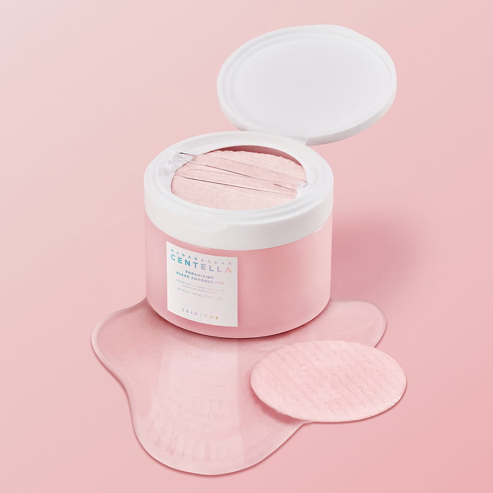 Madagascar Centella Poremizing Clear Ampoule Pad (Discos Tónico Exfoliantes de Poros)
