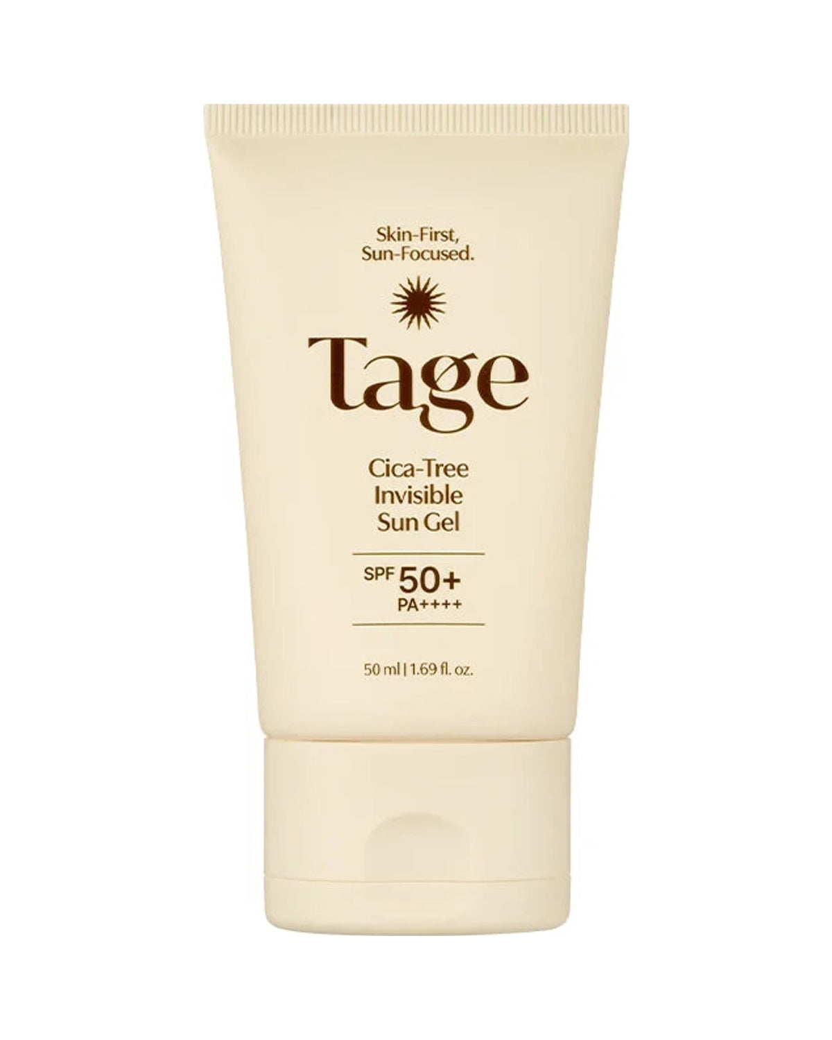 TAGE · Cica-Tree Invisible Sun Gel SPF 50+ · 50 ml