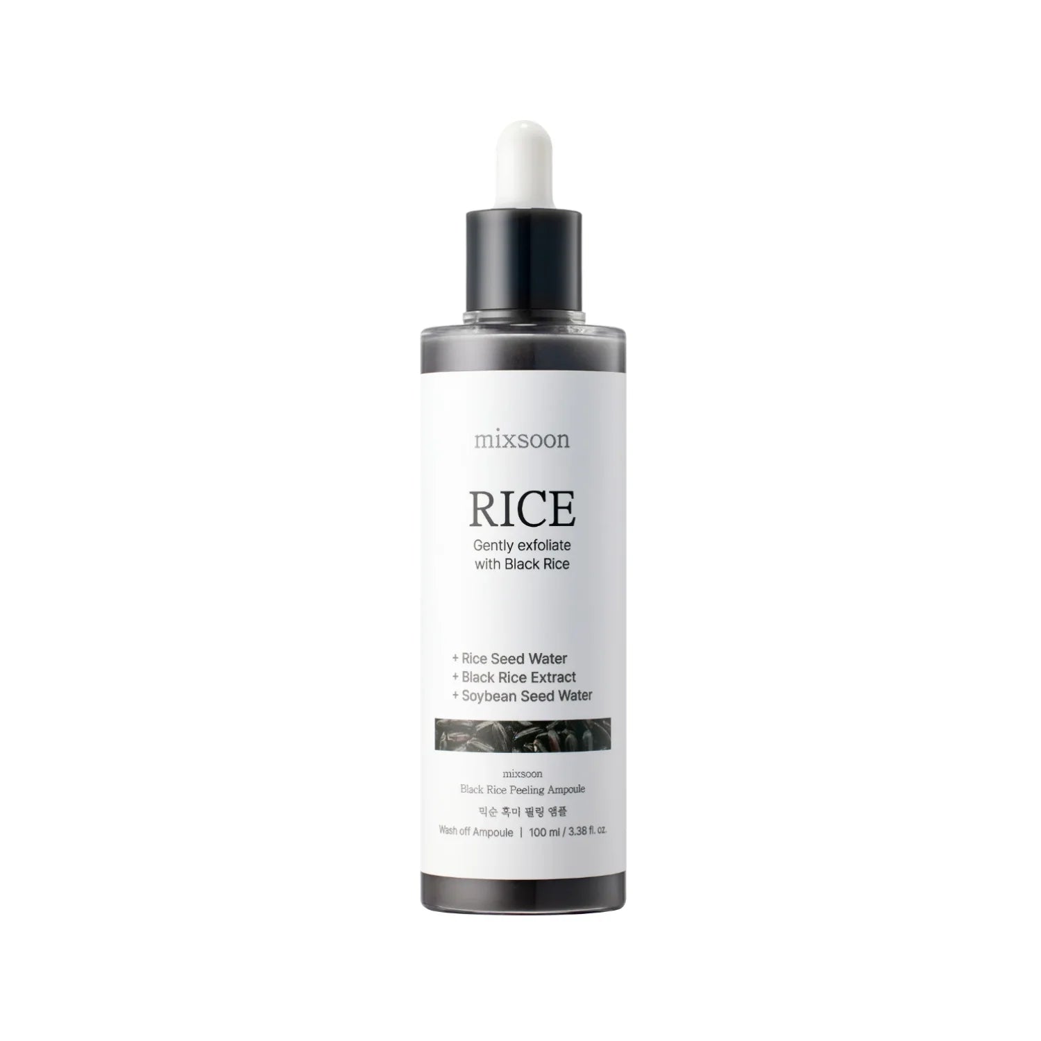 Mixsoon · Black Rice Peeling Ampoule · 100 ml