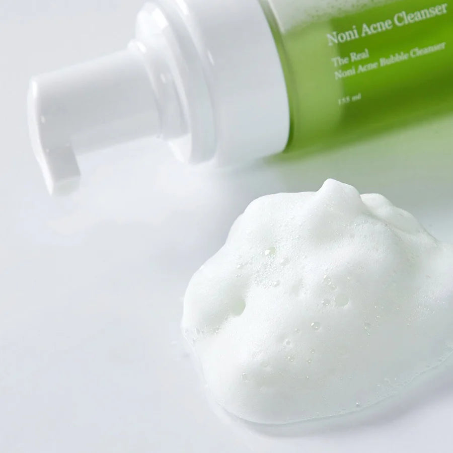 The Real Noni Acne Bubble Cleanser (Limpiador en Espuma para Acné)
