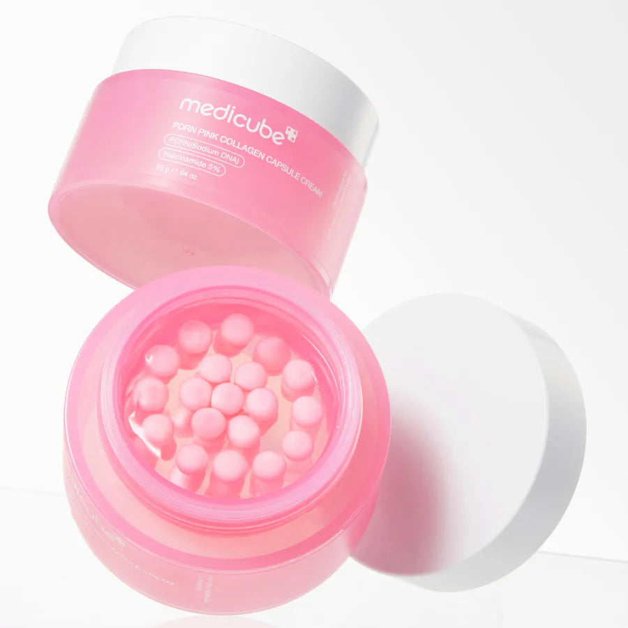 PDRN Pink Collagen Capsule Cream - 5 pzas (Crema Hidratante Reafirmante)
