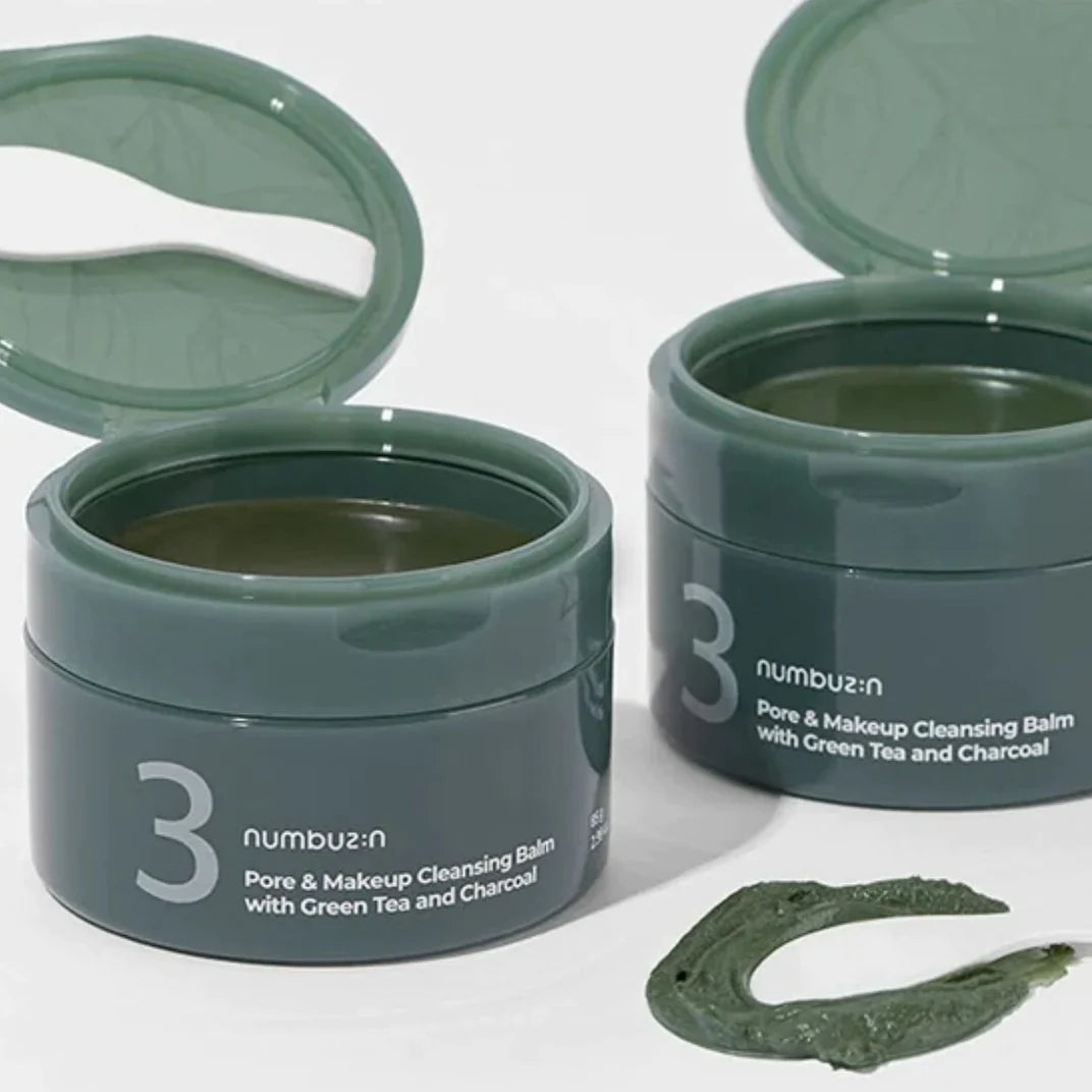 No.3 Pore & Makeup Cleansing Balm with Green Tea and Charcoal (Bálsamo Limpiador Desmaquillante)