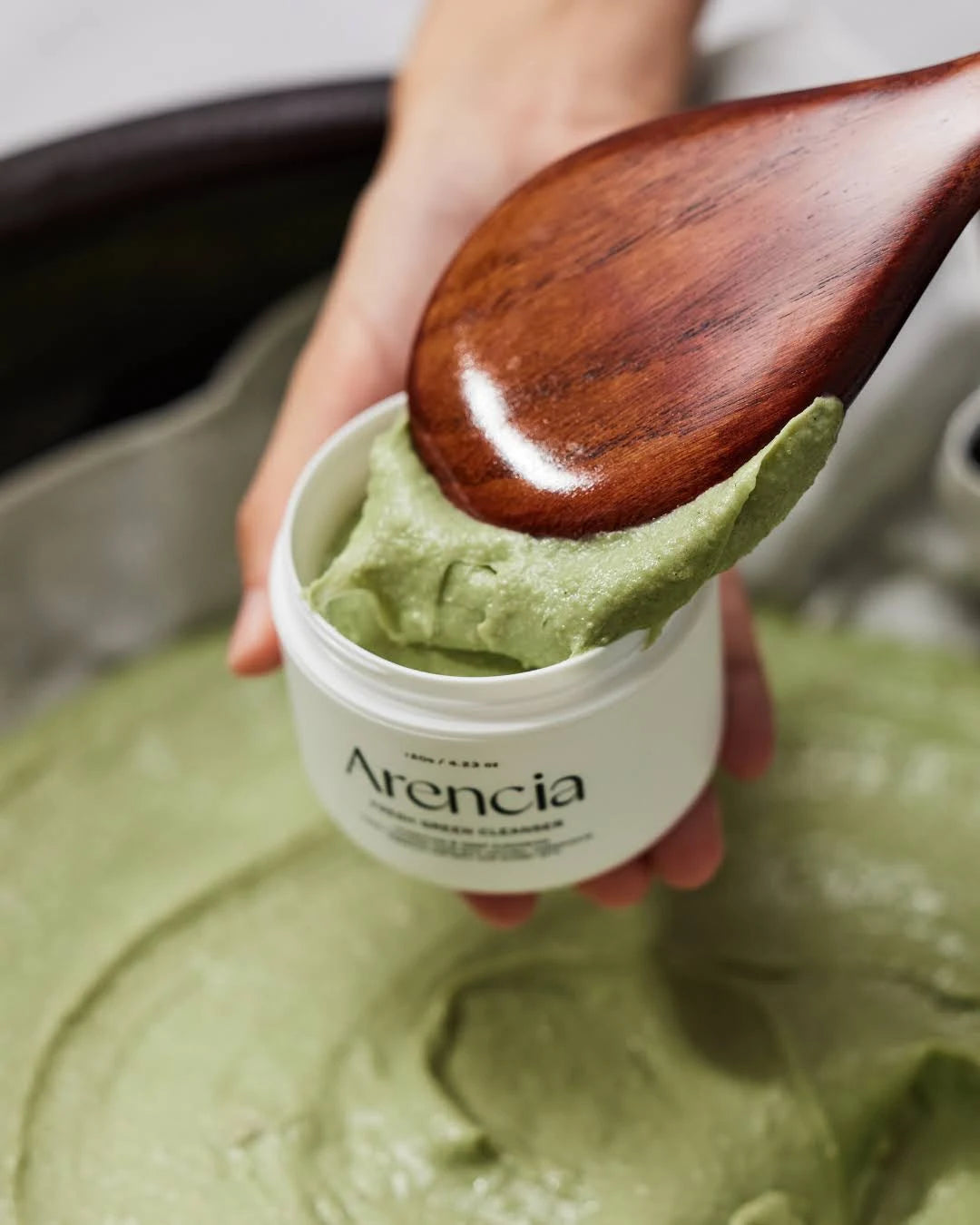 Fresh Green Rice Mochi Cleanser (Limpiador Facial Textura tipo Mochi)