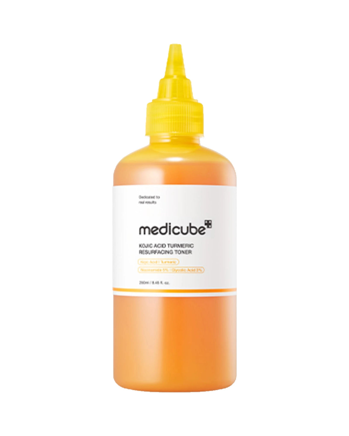 Medicube · Kojic Acid Turmeric Resurfacing Toner · 250 ml