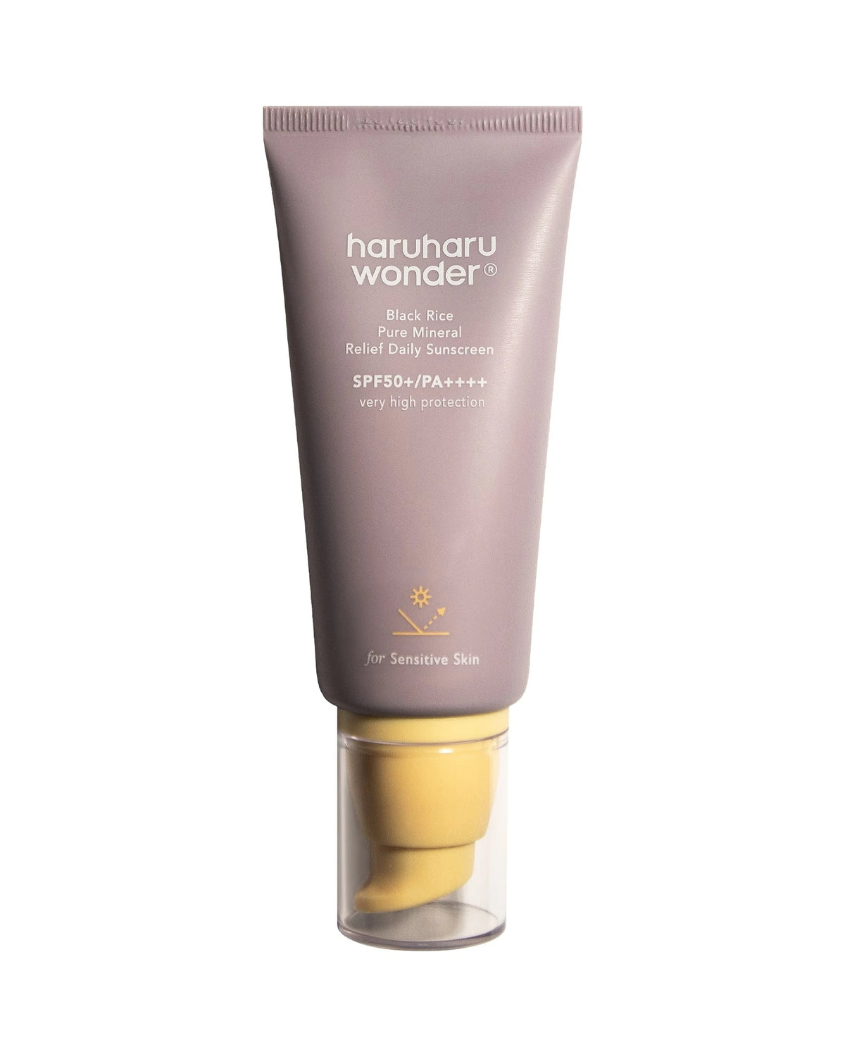 Haruharu Wonder · Black Rice Pure Mineral Relief Daily Sunscreen · 50 ml