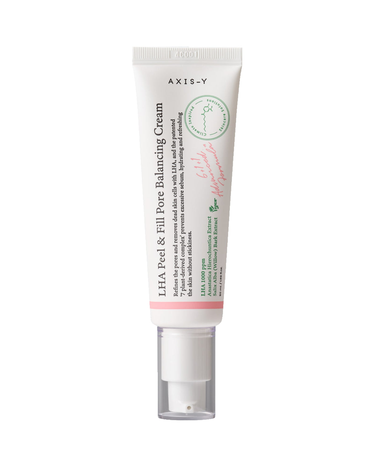 Axis-y · LHA Peel & Fill Pore Balancing Cream · 50 ml