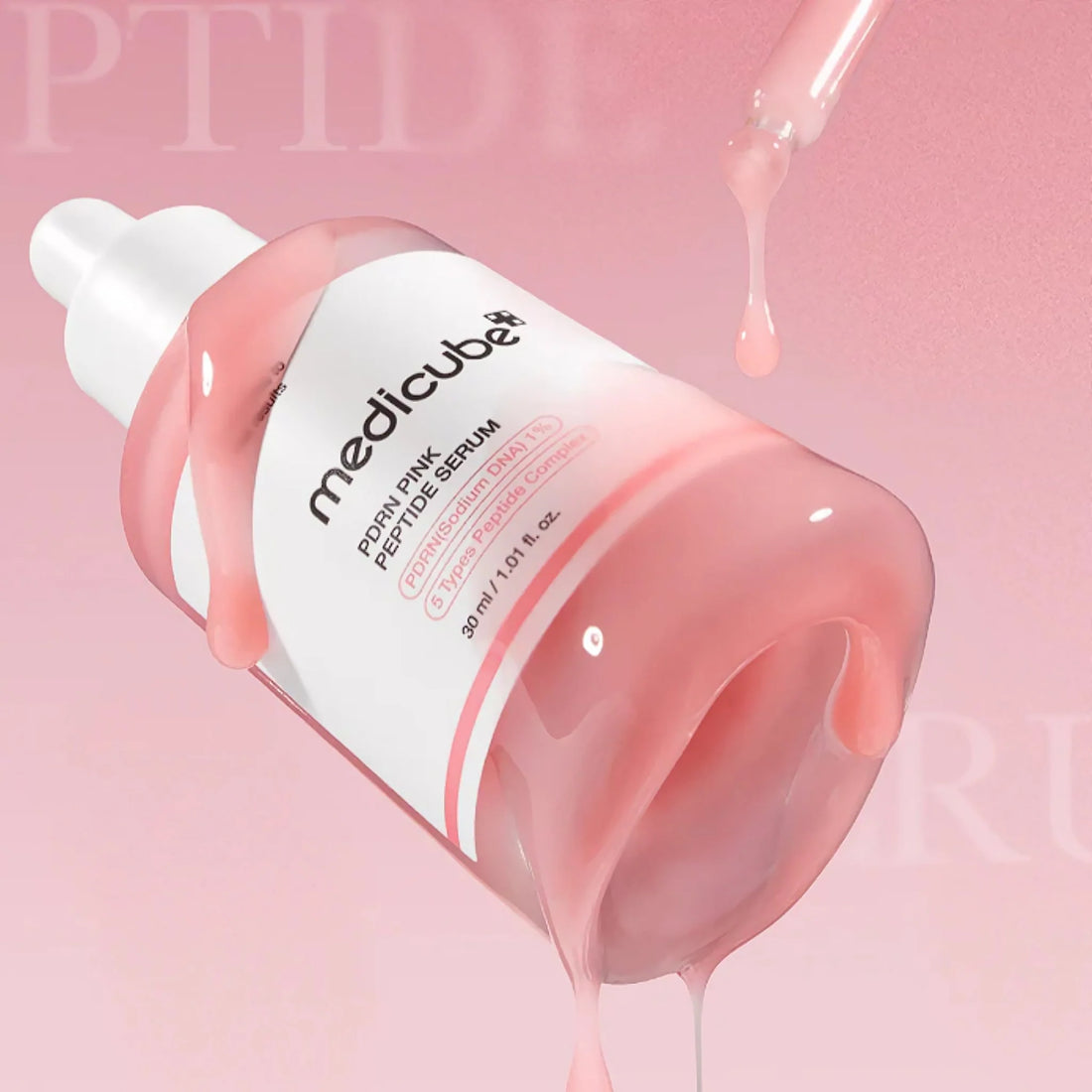 PDRN Pink Peptide Serum - 3 pzas (Suero Hidratante y Reafirmante)