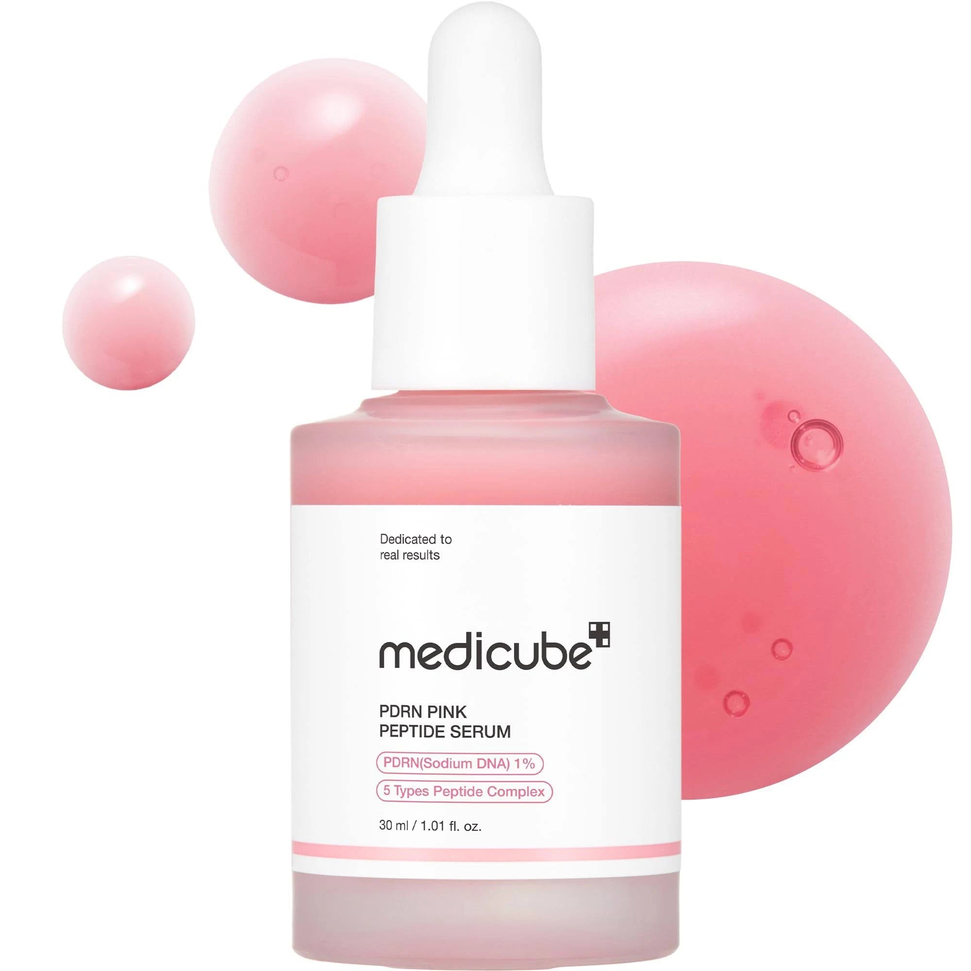 PDRN Pink Peptide Serum - 3 pzas (Suero Hidratante y Reafirmante)