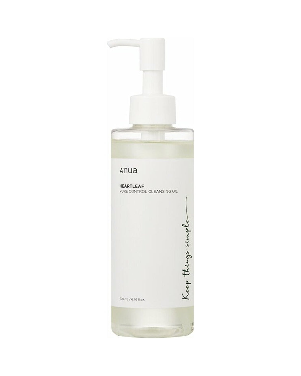 Anua · Heartleaf Pore Control Cleansing Oil · 200 ml