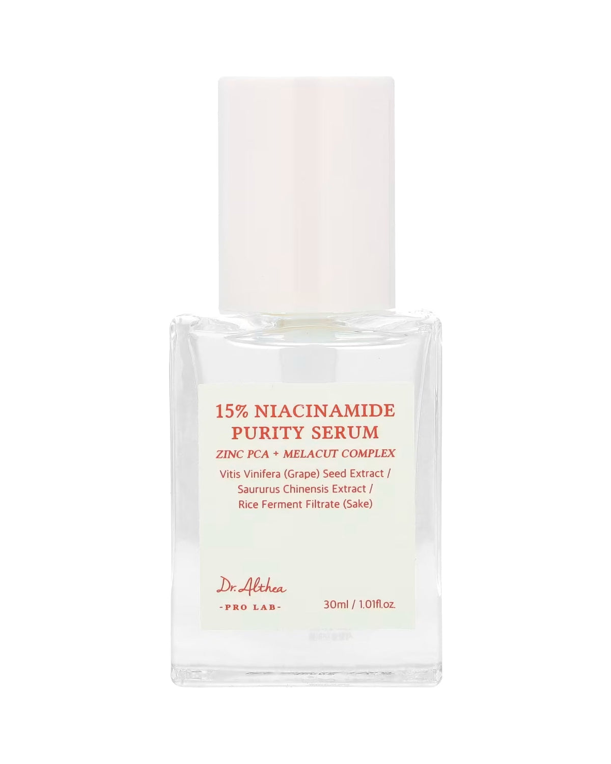 Dr.Althea · 15% Niacinamide Purity Serum · 30 ml