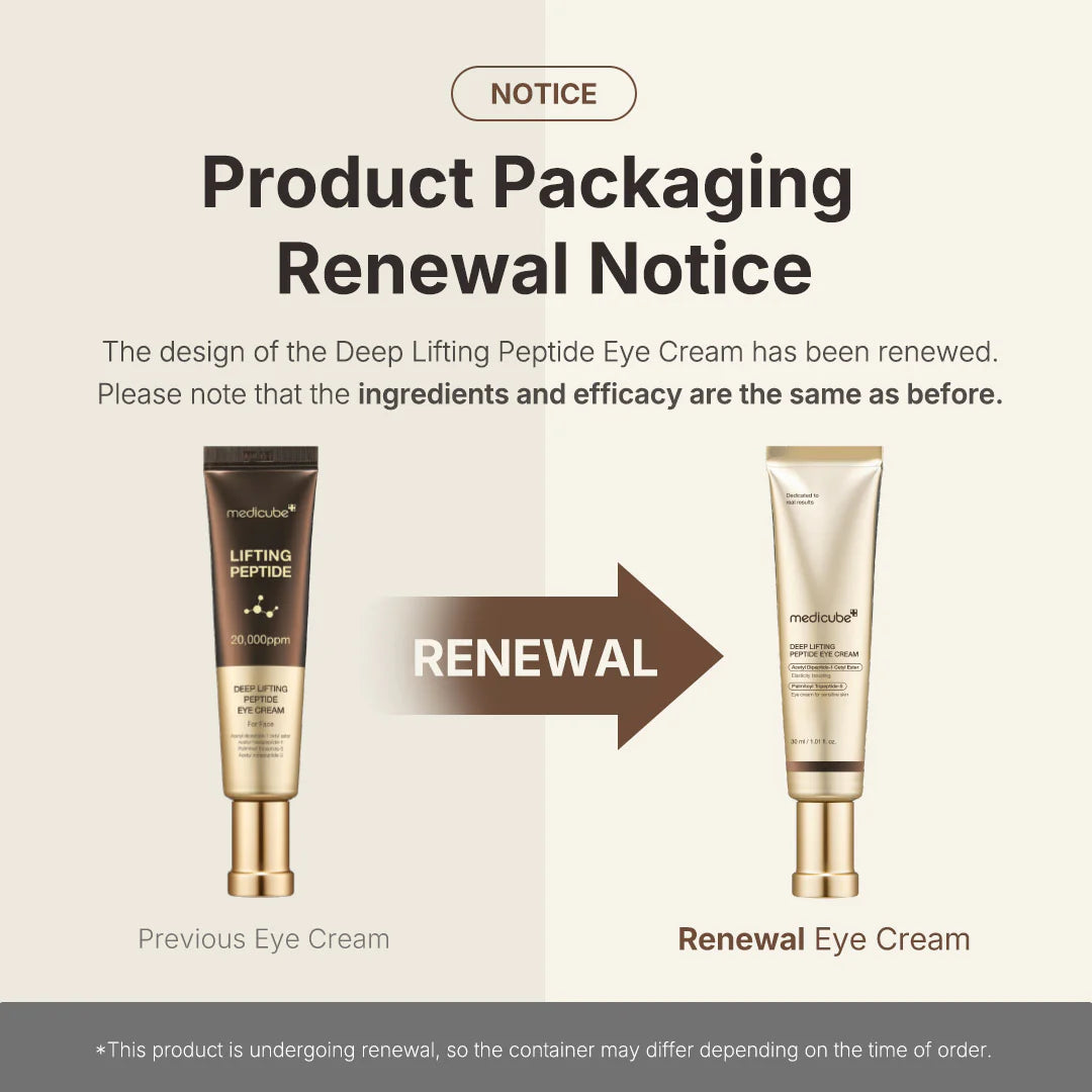 Deep Lifting Peptide Eye Cream (Crema Reafirmante para Ojos)