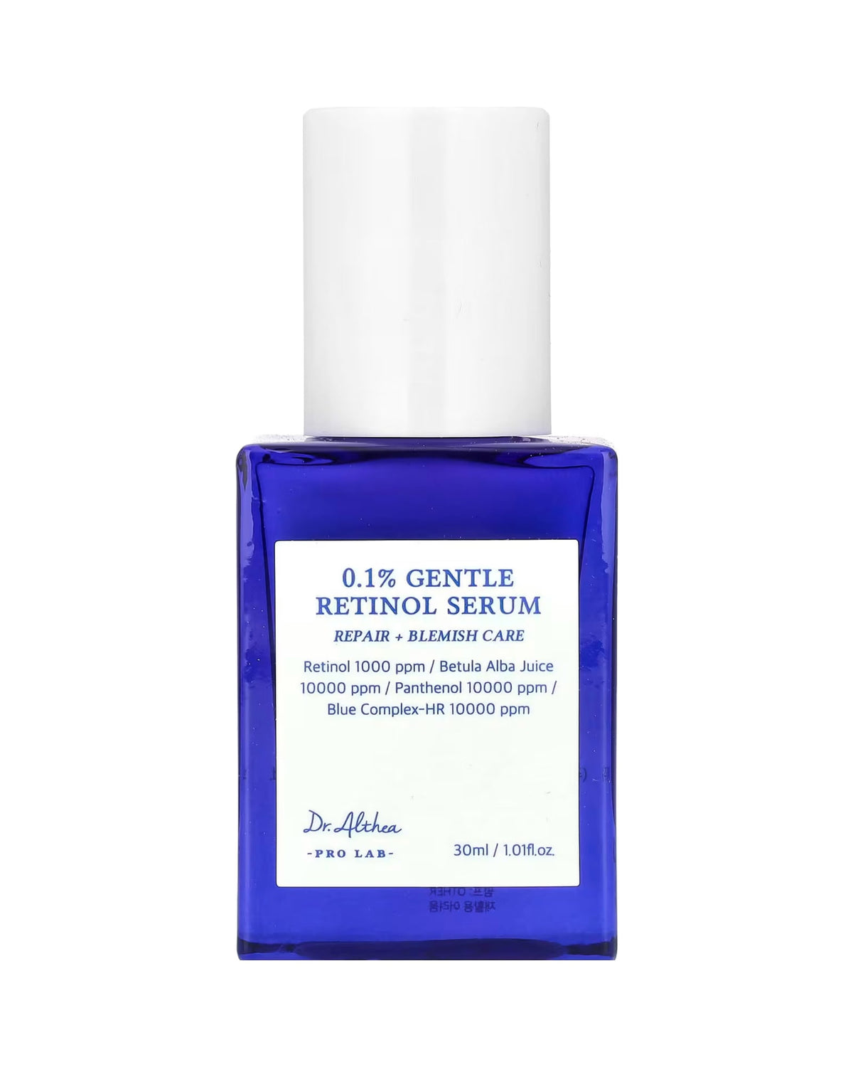 Dr.Althea · 0.1% Gentle Retinol Serum · 30 ml