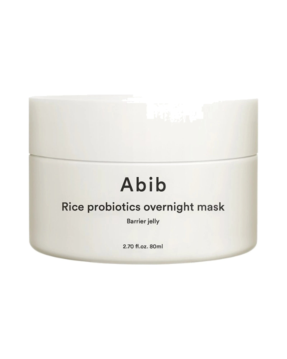 Abib · Rice Probiotics Overnight Mask Barrier Jelly · 80 ml