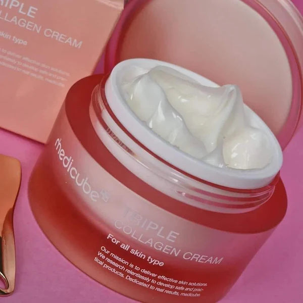 Medicube · Triple Collagen Cream · textura