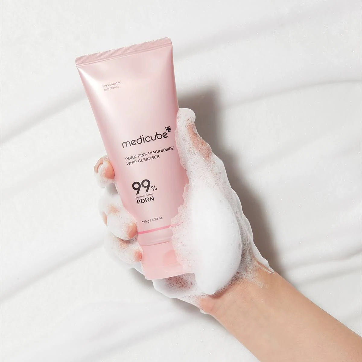 PDRN Pink Niacinamide Whip Cleanser (Limpiador Facial y Mascarilla)