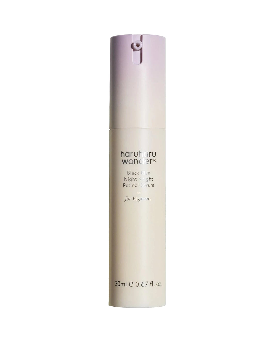 Haruharu Wonder · Black Rice Night Knight Retinol Serum · 20 ml