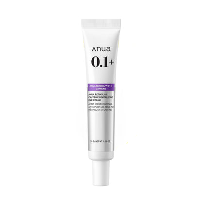 Retinol 0.1 Caffeine Revitalizing Eye Cream (Crema de Ojos Antiedad)