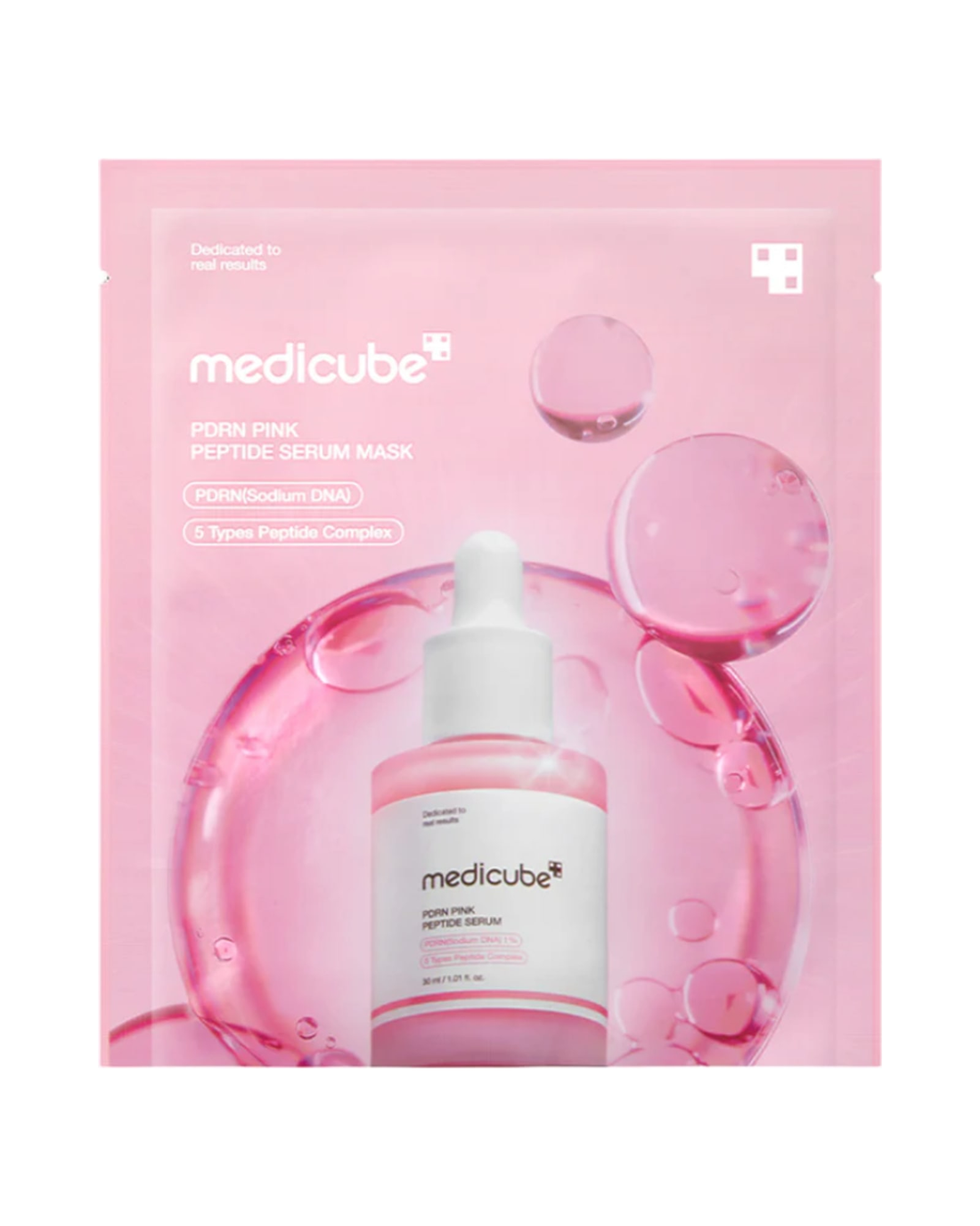 Medicube · PDRN Pink Peptide Serum Mask · Mascarilla en hoja (sheet mask)