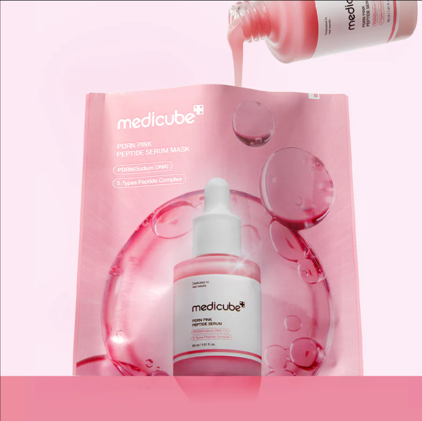 PDRN Pink Peptide Serum Mask (Mascarilla Reafirmante con PDRN)