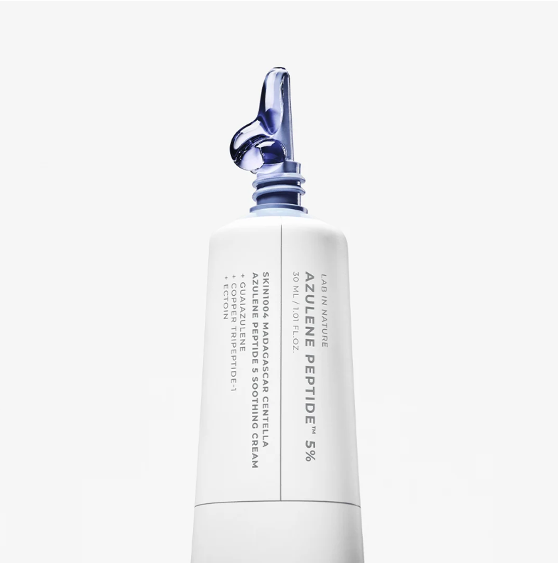 Skin1004 · Madagascar Centella Azulene Peptide 5 Soothing Cream · textura