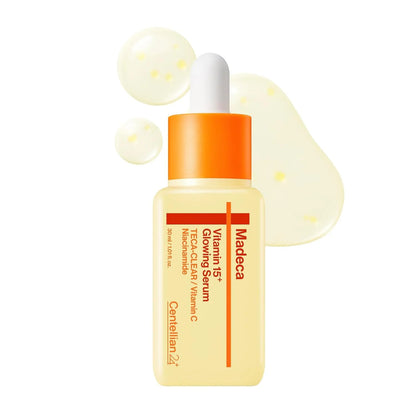 Madeca Vitamin 15+ Glowing Serum (Suero Iluminador con Vitaminas)