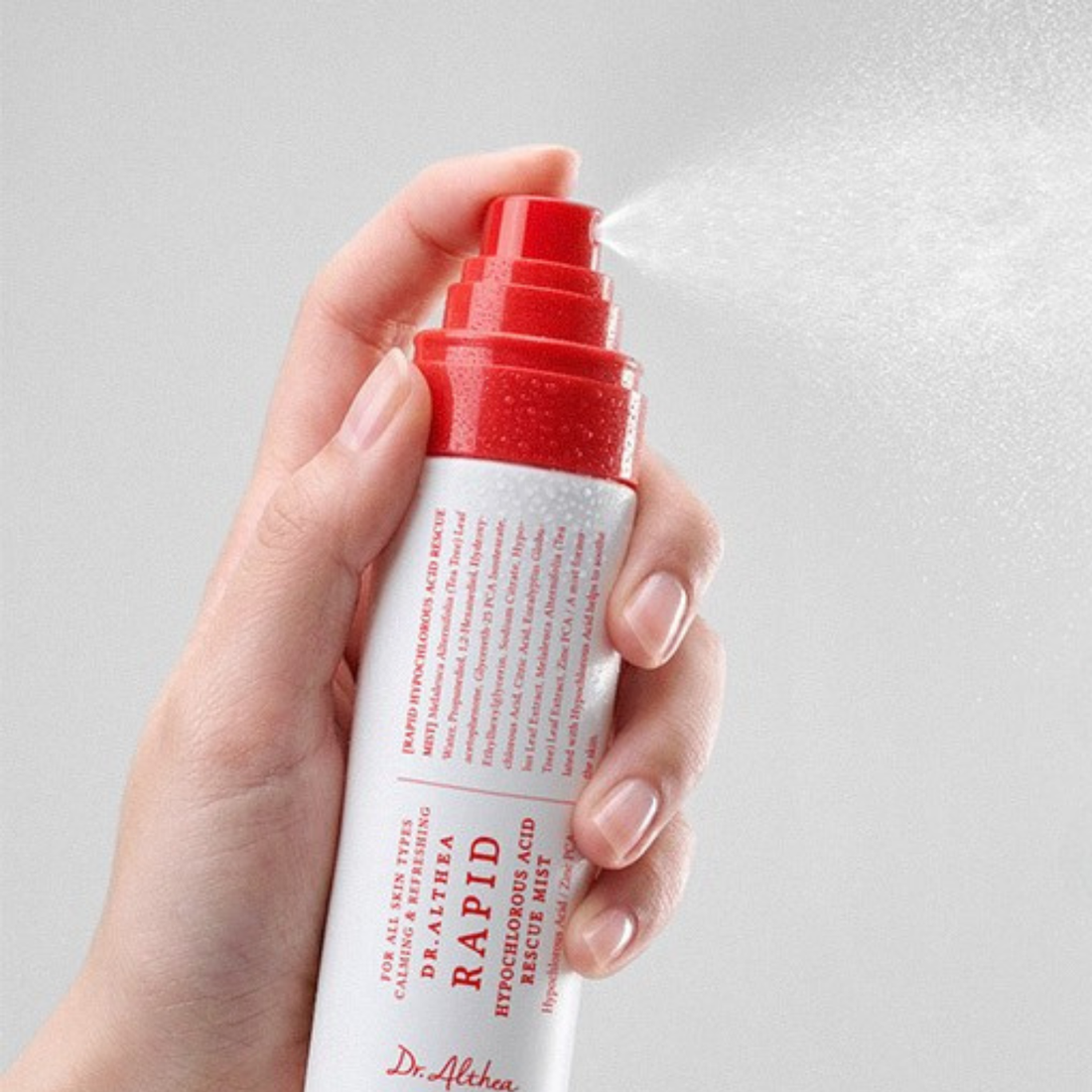 Rapid Hypochlorous Acid Rescue Mist (Bruma Calmante Antimicrobiana)