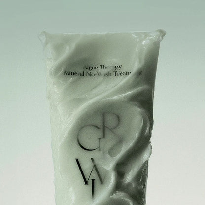 Growus · Algae Therapy No-wash Treatment · textura
