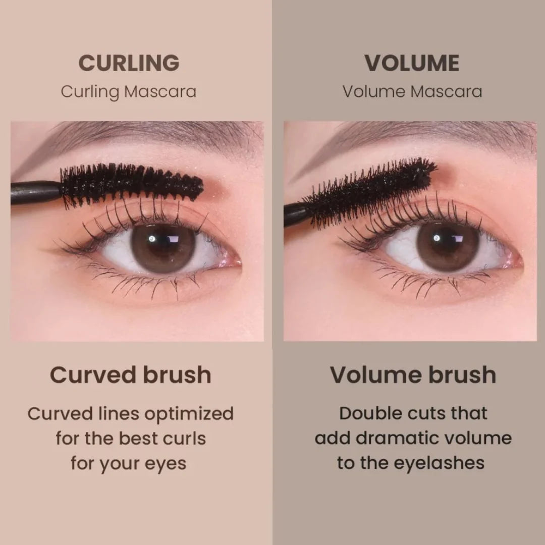 Dailism Smudge Stop Mascara Brown (Máscara de Pestañas Café)