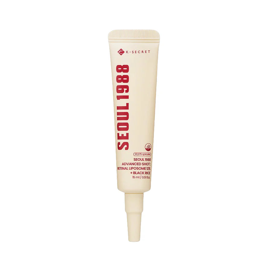 SEOUL 1988 Advanced Shot Retinal Liposome 12% + Black Rice (Suero Antiedad Ultra-Concentrado)