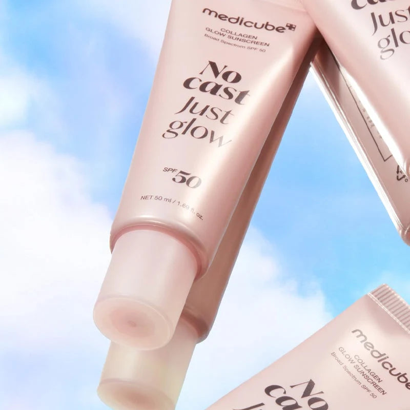 Glow Collagen Sunscreen SPF 50+ PA++++ (Protector Solar Luminoso)