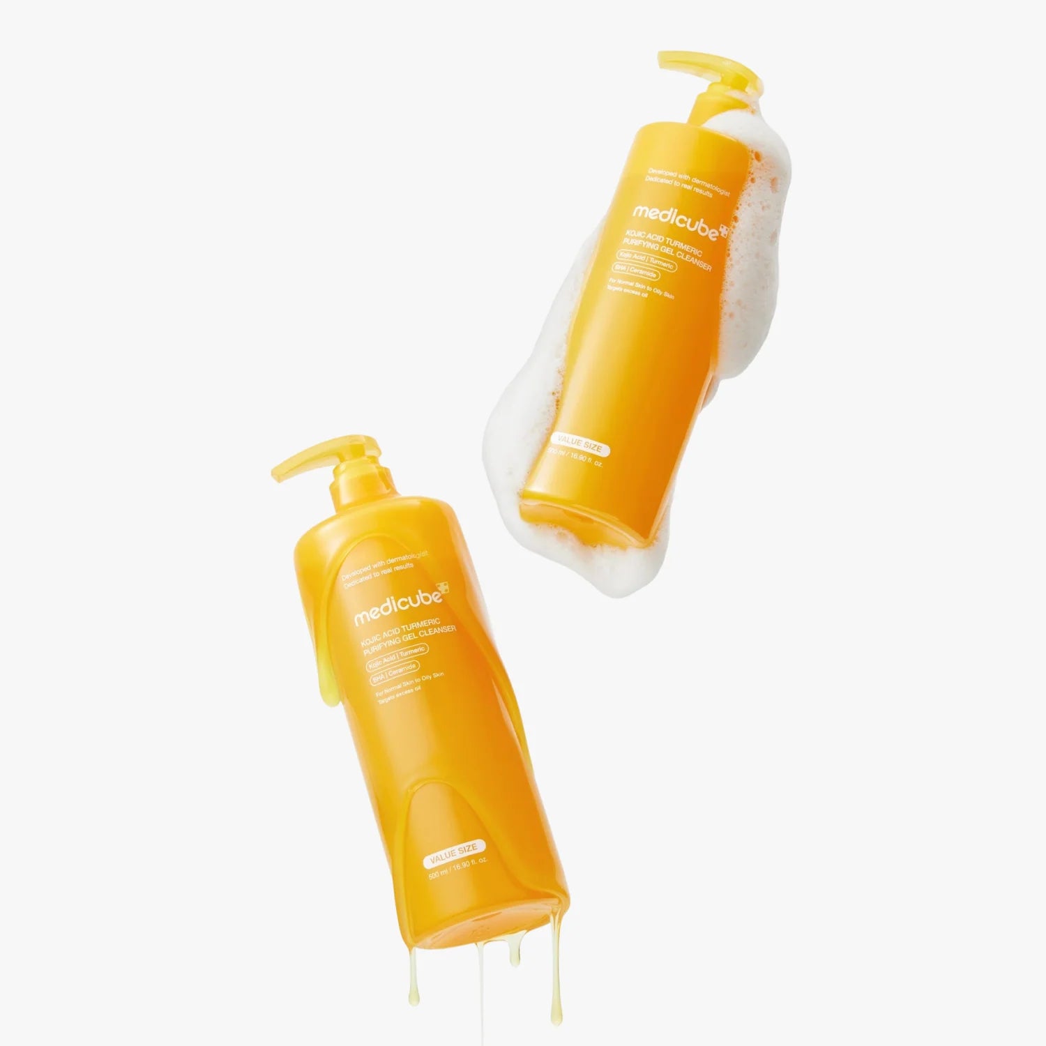 Kojic Acid Turmeric Gel To Foam Cleanser (Limpiador Facial Iluminador)