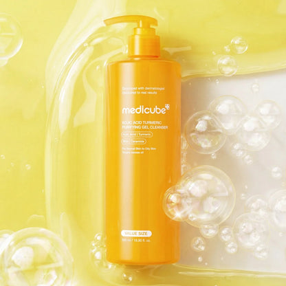 Kojic Acid Turmeric Gel To Foam Cleanser (Limpiador Facial Iluminador)