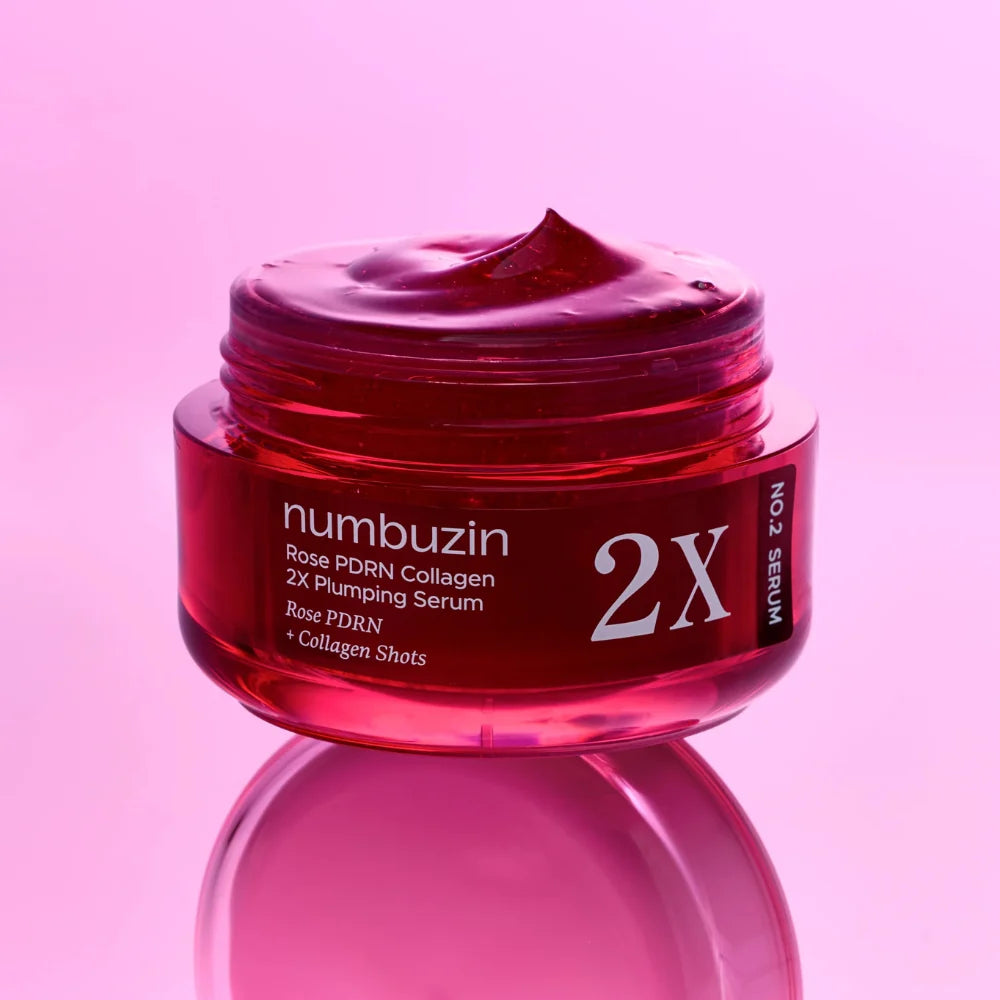 No.2 Rose PDRN Collagen 2X Plumping Serum (Suero Reafirmante Concentrado)