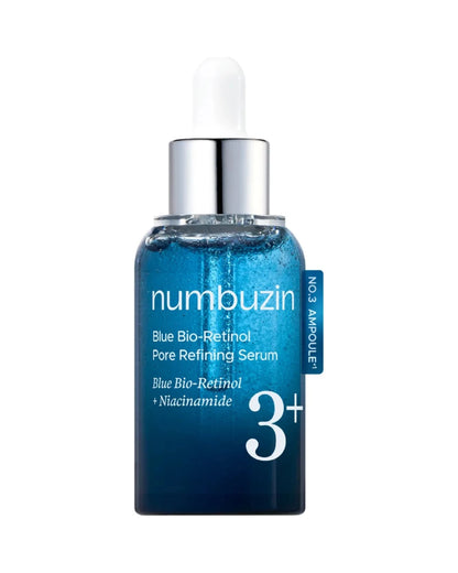 Numbuzin · No.3 Blue Bio-Retinol Pore Refining Serum · 30 ml