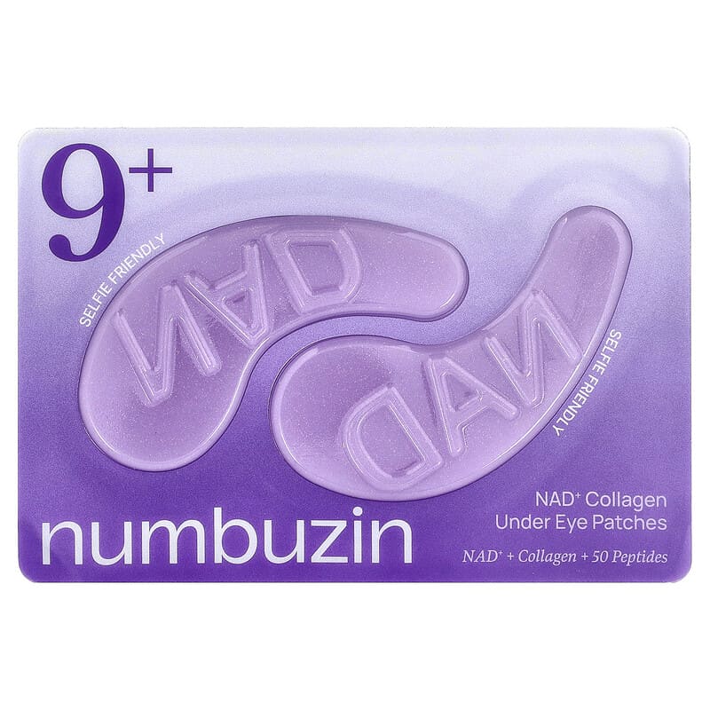 No.9 NAD Collagen Under Eye Patches (Parches de Ojos con Colágeno)