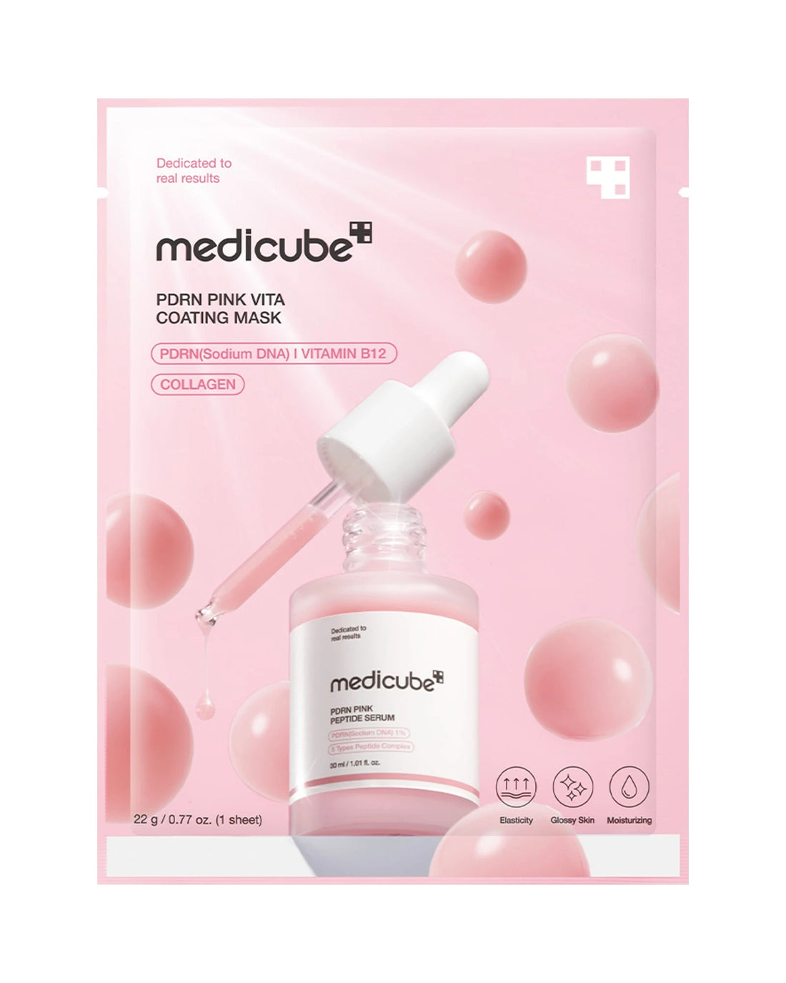 Medicube · PDRN Pink Vita Coating Mask · 22 g