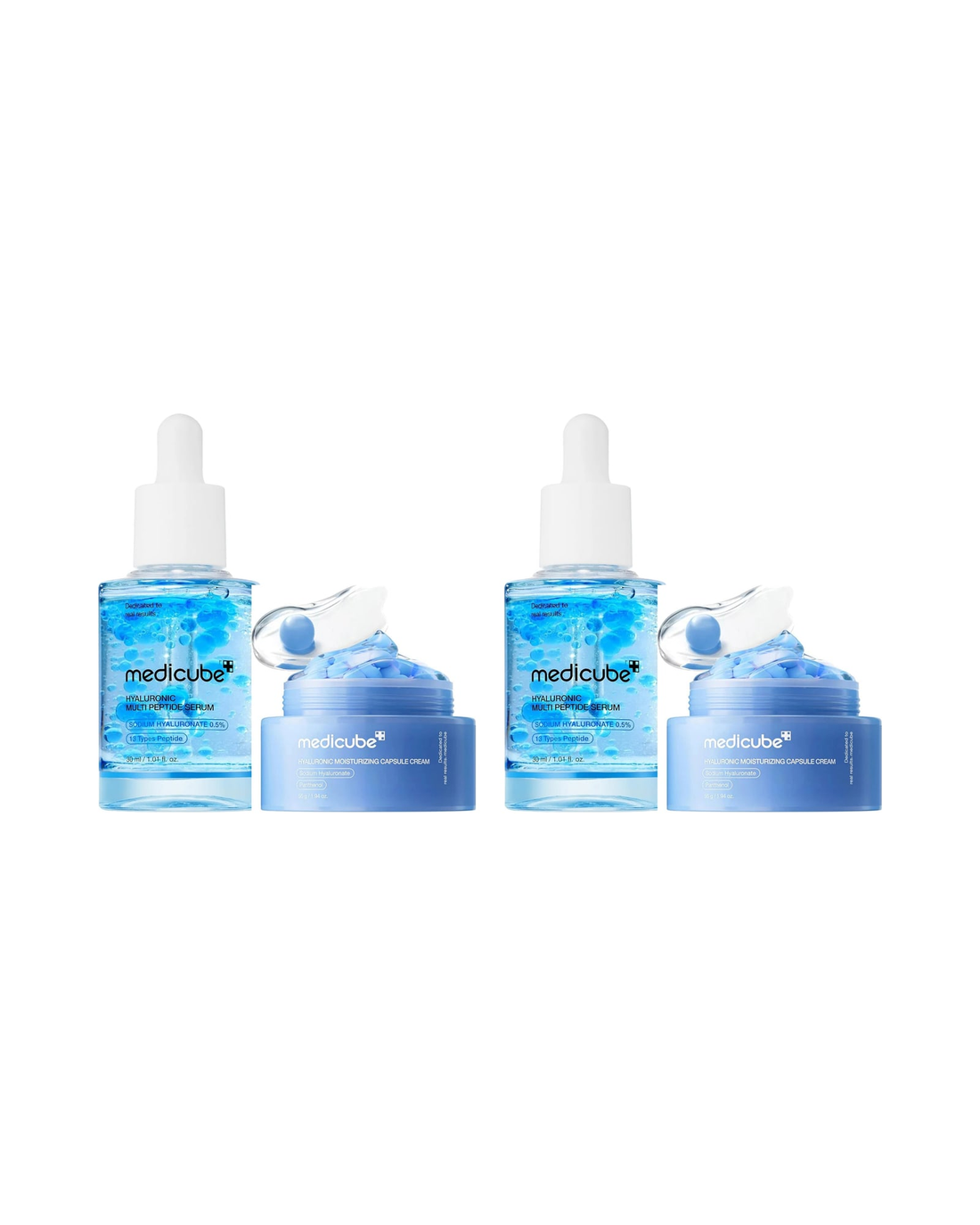 Medicube · Hyaluronic Duo: Serum + Capsule Cream · paquete de 2 duos
