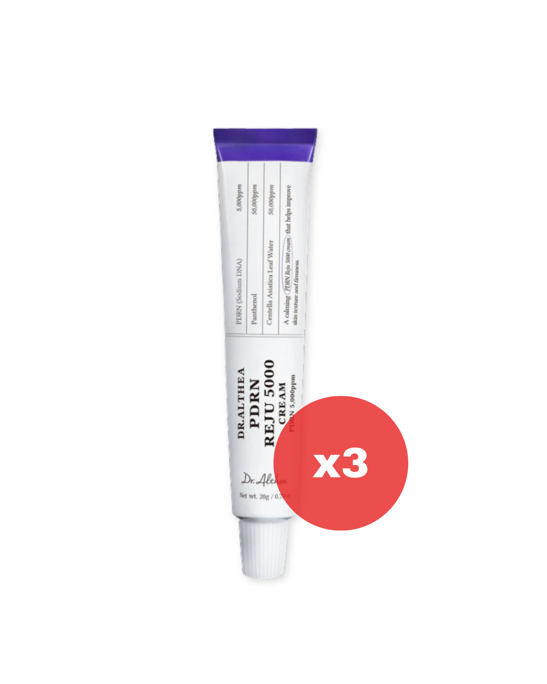 REJU 5000 Cream - 3 pzas (Crema Hidratante)