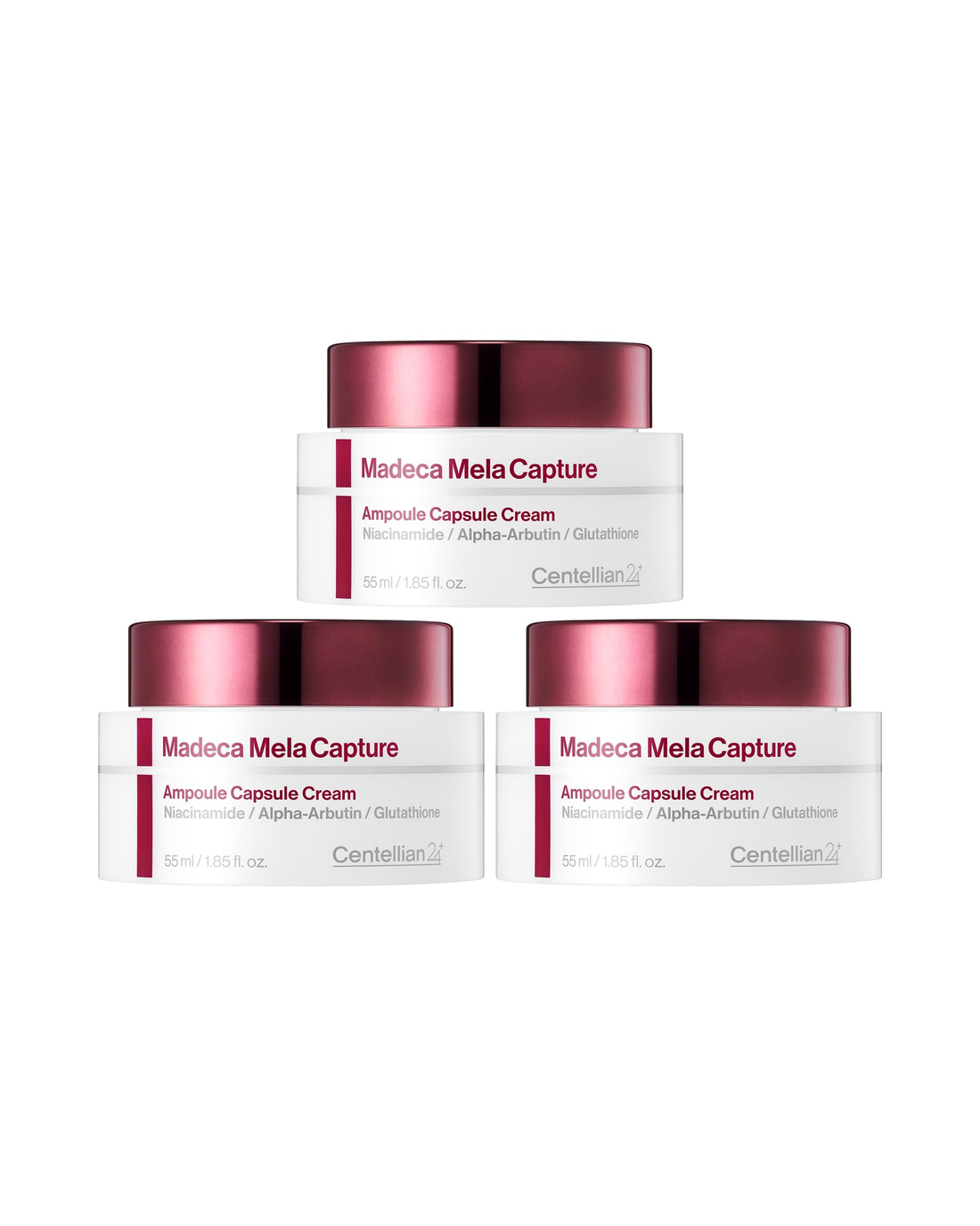 Centellian24 · Mela Capture Ampoule Capsule Cream · paquete de 3 piezas