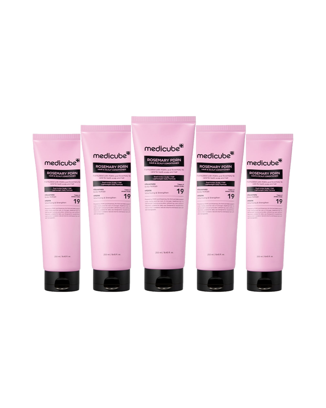 Medicube · Rosemary PDRN Hair &amp; Scalp Conditioner · paquete de 5 piezas